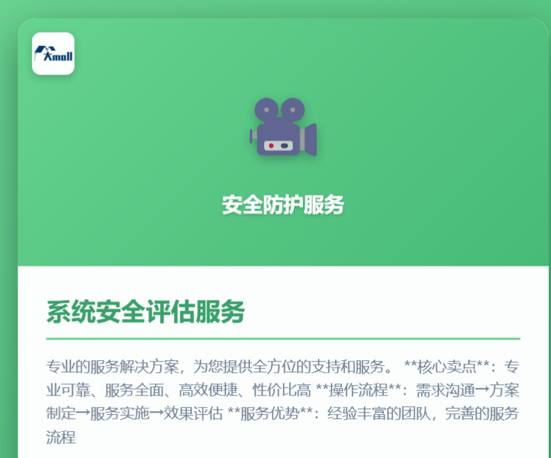 系统安全评估服务